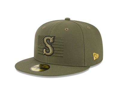 Syracuse Mets New Era 2023 Armed Forces Day Fitted Cap