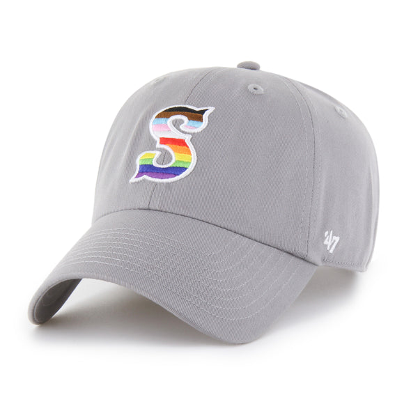 Syracuse Mets '47 Gray Pride Clean Up Adj. Cap