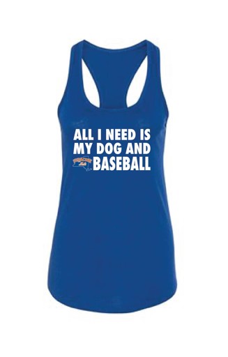 Syracuse Mets OT Sports Royal Ladies Bark in the Park Tank Top