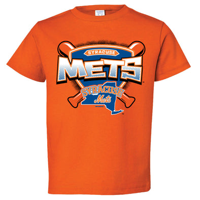 Syracuse Mets BR Orange Toddler Tee