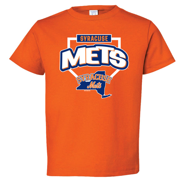 Syracuse Mets BR Orange Toddler Tee