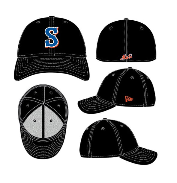 Syracuse Mets New Era 3930 Alt 2 Flex Fit Cap