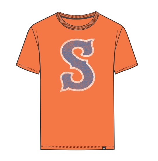 Syracuse Mets 47 Orange Franklin Tee