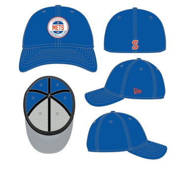 Casquette New Era Syracuse Chiefs (Mets) – Snapback – Taille 7 (55,8 Cm) – Bleue