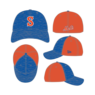 Syracuse Mets New Era Shadow Neo 3930 Flex Fit Cap