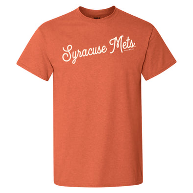 Syracuse Mets Vintage Orange Tee