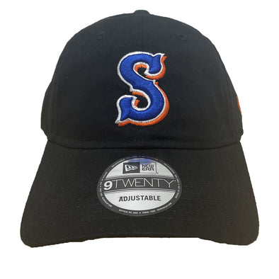 Syracuse Mets New Era Alternate 2 Black 920 Replica Adj. Cap