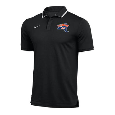 Syracuse Mets Nike Black Collegiate Polo