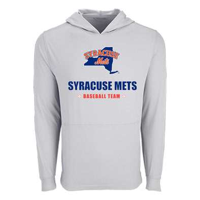 Syracuse Mets Lt. Grey Vansport Trek Hoodie