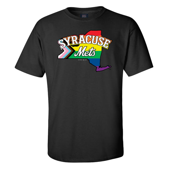 Syracuse Mets MV Black Pride T-shirt