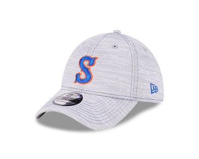 Syracuse Mets New Era 3930 Grey Speed Flex Fit Cap