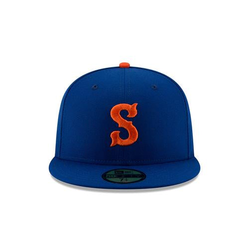 Syracuse Mets NE Road On-Field Cap