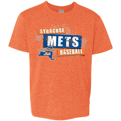 Syracuse Mets Orange Youth T-shirt