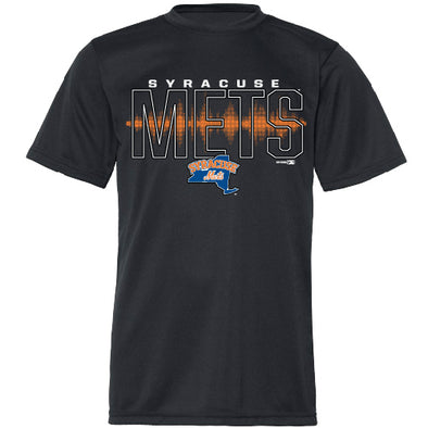 Syracuse Mets Black Youth Performance T-shirt