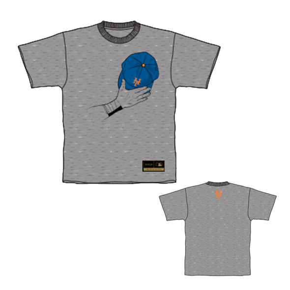 Syracuse Mets Baseballism Grey New York Mets Anthem T-shirt