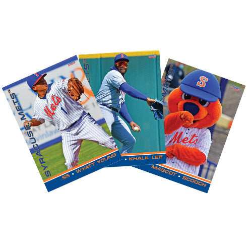 2023 Topps New York Mets Baseball Cards Team Set