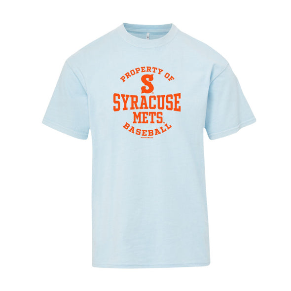 Syracuse Mets MV Light Blue Coastal Color T-shirt