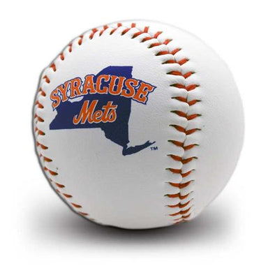 Syracuse Mets Logo Baseball