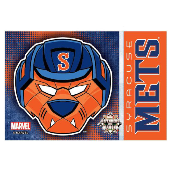 Syracuse Mets Marvel's Defenders of the Diamond Fridge Magnet