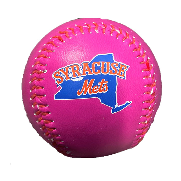 Pink Logo Baseball