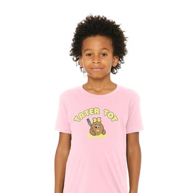 Syracuse Mets Salt Potatoes Pink Girls T-shirt