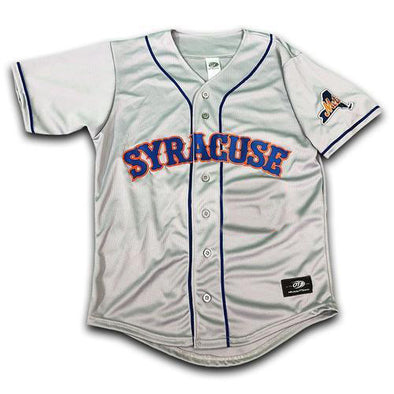 2022 Syracuse Mets #24 Game Issued White Jersey Congueros De Syracuse 44  DP40297
