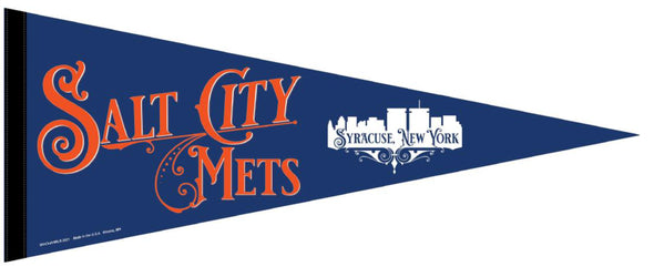 Syracuse Mets Salt City Mets Pennant