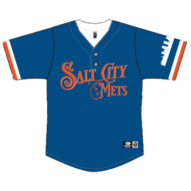 Syracuse Mets OT Home Replica Youth Jersey